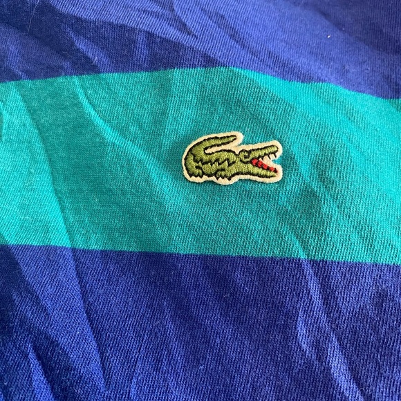 Lacoste striped preppy t shirt - Picture 3 of 5